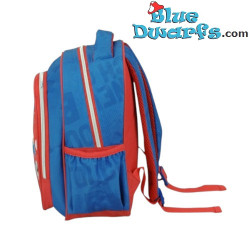 Quattrocchi e Puffo - Zaino scolastico dei Puffi - Ritorno a scuola con i Puffi - 30 cm