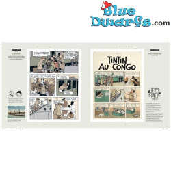 Les coulisses d'une œuvre – Tintin au Congo – Kuifje-boek – T2 – Franse editie – Harde kaft – 112 pagina’s