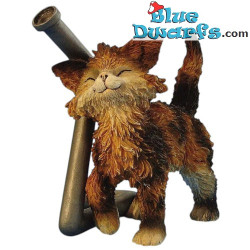 Angela geeft kopjes aan buıs - Catissimo Beeldje - Parastone - 4, 6 cm
