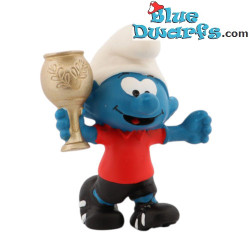 20807: Kampioensmurf (2018) - Schleich - 5,5cm