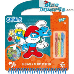 Grote Smurf, Brilsmurf en Smurfin - Ontwerp-, teken- en activiteitenboek - Terug naar school met De Smurfen - 30 stuks
