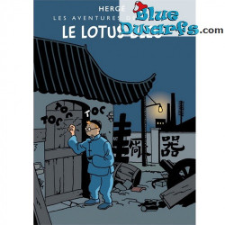 Album di Tintin: Le Lotus bleu – Poster di Tintin – Tintinimaginatio – 50 x 70 cm