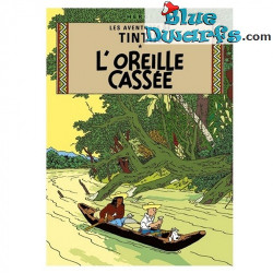 Tim-und-Struppi-Album: L'oreille cassée – Tim Poster – Tintinimaginatio – 50 x 70 cm