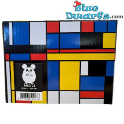 Souris - Ménagerie Géométrique Figurine - Piet Mondrian - Parastone - +/- 4,6 cm