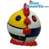 Gallo y Gallina - Ménagerie Géométrique Figura - Piet Mondrian - Parastone - +/- 4,6 cm