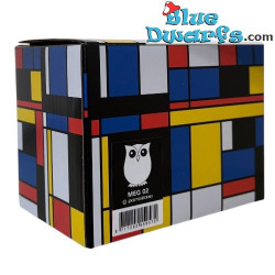 Gufi - Ménagerie Géométrique Figurina - Piet Mondrian - Parastone - +/- 4,6 cm