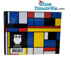 Gufi - Ménagerie Géométrique Figurina - Piet Mondrian - Parastone - +/- 4,6 cm
