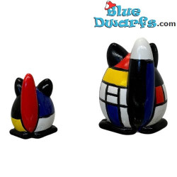 Gatti - Ménagerie Géométrique Figurina - Piet Mondrian - Parastone - +/- 4,6 cm