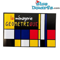 Pinguïns - Ménagerie Géométrique Beeldje - Piet Mondriaan - Parastone - +/- 4,6 cm
