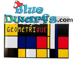 Uilen - Ménagerie Géométrique Beeldje - Piet Mondriaan - Parastone - +/- 4,6 cm