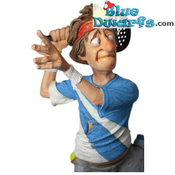 Il Giocatore di Padel – Statuina Collezione Forchino – Parastone – 19 x 20 x 46 cm