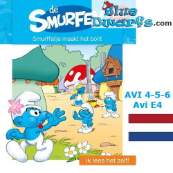 Libro - Los Pitufos - Eerste stripverhaaltjes om zelf te lezen – AVI 4-5-6 Avi E4 - Smurffatje - Hardcover Holandes