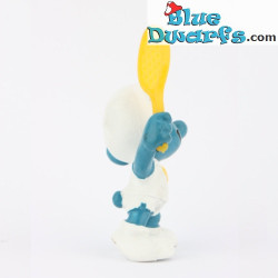 20093: Tennisplayer Smurf (Racket yellow) - Sri Lanka - Schleich - 5,5cm