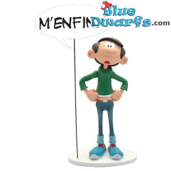Gomer Goof statue - Speach Bubble: M'ENFIN! - Resin figurine - Plastoy - 20 cm