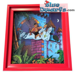 Île d'Amoras - Boîte en relief Bob et Bobette - Parastone - 16 cm