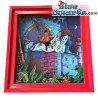 Eiland Amoras - Suske en Wiske Shadowbox - Parastone - 16 cm
