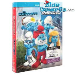 Smurfen DVD - Les schtroumpfs 1 + Les schtroumpfs 2 - Blu ray