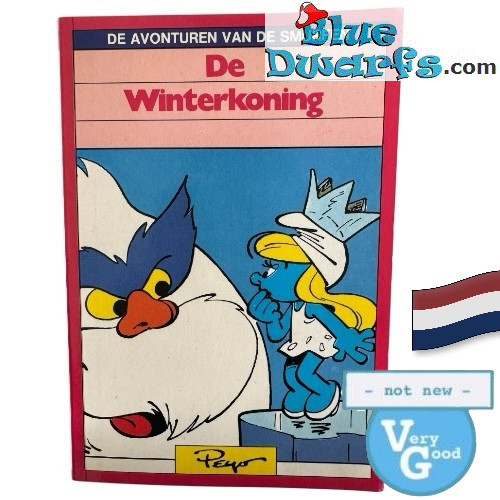 Nederlands boek - De avonturen van de smurfen - Nr. 4 De winterkoning - Zeer goede conditie