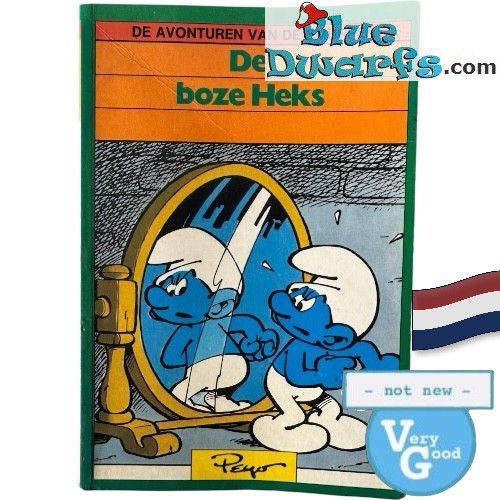 Nederlands boek - De avonturen van de smurfen - Nr. 1 de boze heks - Zeer goede conditie