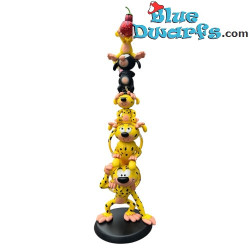 La columna de los Marsupilamis - Figura de Marsupilami - Plastoy - 35 cm.
