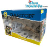 Gaston Lagaffe en su coche Taxi Fiat 509 - Figura hucha - Plastoy - 15 cm