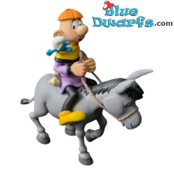 Olivier sul suo asino e il Puffo finanziere - Johan e Pirlouit - Zédibulle Éditions - 90 copie - 2025