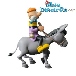 Olivier on his donkey & the financial Smurf - Johan & Pirlouit - Zédibulle Éditions - 90 copies - 2025