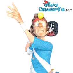 Der Padelspieler – Forchino Sammlerfigur – Parastone – 19 x 20 x 46 cm