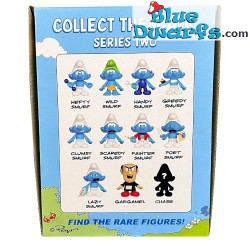 10x Smurf Set Collector Mates Figurines - Series Two - The Smurf Rare Figurines - +/- 9cm