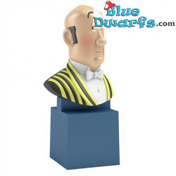 8 x Kleine Büsten von Tim-und-Struppi-Figuren - Tim-und-Struppi-Statue - Moulinsart - 2017 - 7,5 cm