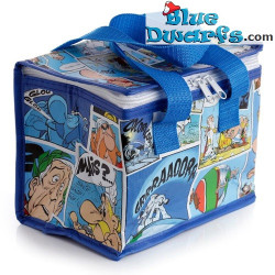 Asterix and Obelix Comic Strips - Recycled Plastic Sustainable Cooler Bag - Asterix & Obelix Bag - 16 x 20 cm