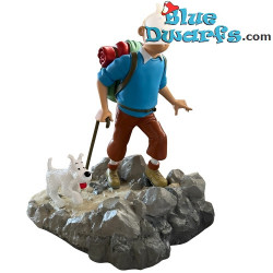 Tim als Wanderer mit Struppi - Resin-Statue - Tintinimaginatio - 28 cm