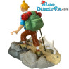 Tintin randonneur avec Milou - Statue en résine - Tintinimaginatio - 28 cm