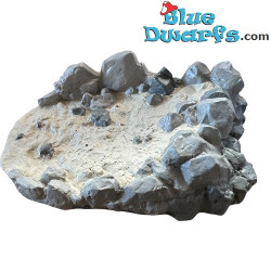 Tintin Hiker with Snowy - Resin Statue - Tintinimaginatio - 28 cm