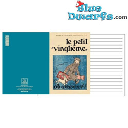Set van 4 notitieboekjes Kuifje - Le Petit Vingtième - Klein - Tintinimaginatio - 10,5 x 14,8 cm