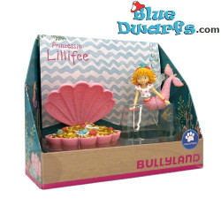 Princesa Lillifee Sirena con Concha del Tesoro - Set de Figuras - Bullyland - 7 x 5 cm