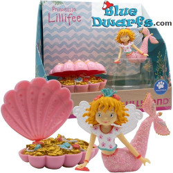 Principessa Lillifee Sirena con Conchiglia del Tesoro - Set di Figure - Bullyland - 7 x 5 cm