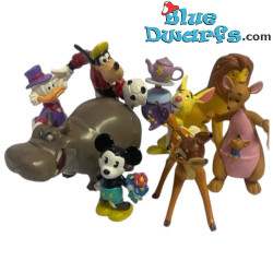 8 x Playset Figurine Vintage Disney - Figurine dei Film Disney - Bullyland - +/- 5 - 7,5 cm