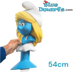 Schtroumpfette – Présentoir en carton – Supermarché Plus – Impression recto-verso – 54 cm