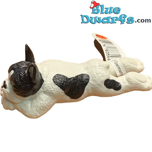 Französische Bulldogge liegend - Hundefigur - Bullyland - +/- 7cm