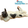 Bulldog Francés tumbado - Figurita de perro - Bullyland - +/- 7cm