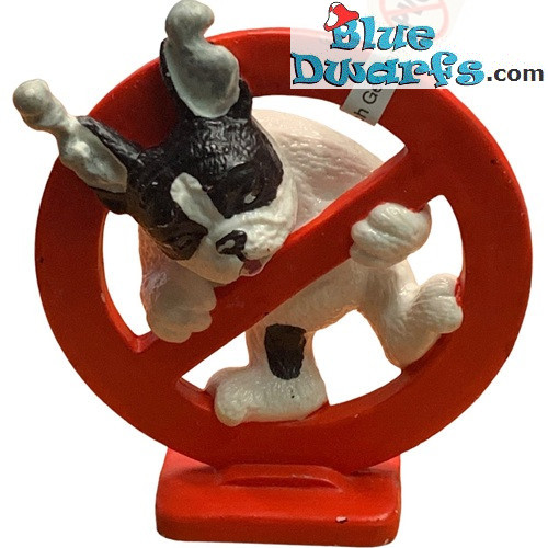 French Bulldog with no smoking sign - Dog Figurine - Bullyland - +/- 7cm