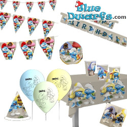 Schlumpf Partyset – Alles für eine Schlümpfe-Geburtstagsparty!