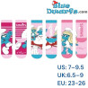 3x The Smurf's Socks Pack - Smurf Kid’s Socks - Smurf Merchandise - Size 23/26
