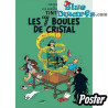 Tim-und-Struppi-Album: Les 7 boules de cristal – Tim Poster – Tintinimaginatio – 50 x 70 cm
