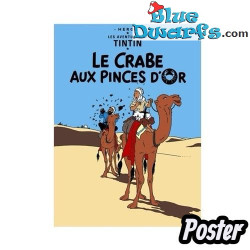Álbum de Tintín: Le crabe aux pinces d'or – Póster de Tintín – Tintinimaginatio – 50 x 70 cm