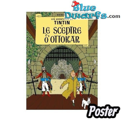Tim-und-Struppi-Album: Le sceptre d'Ottokar – Tim Poster – Tintinimaginatio – 50 x 70 cm