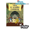Le sceptre d'Ottokar - Tintin Poster - Tintinimaginatio - 50 x 70 cm