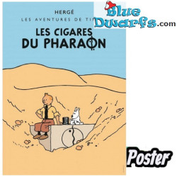 Tim-und-Struppi-Album: Les Cigares du Pharaon – Tim Poster – Tintinimaginatio – 50 x 70 cm