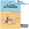 Kuifje Album: Les Cigares du Pharaon – Kuifje Poster – Tintinimaginatio – 50 x 70 cm